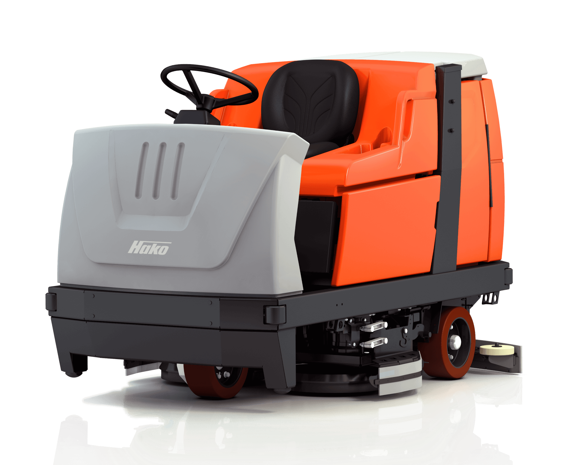 Large Battery Powered Scrubber Dryer