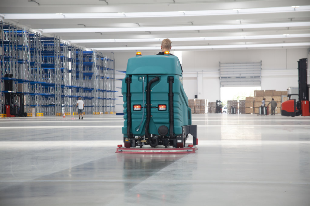 Ride On Floor Scrubber Hire