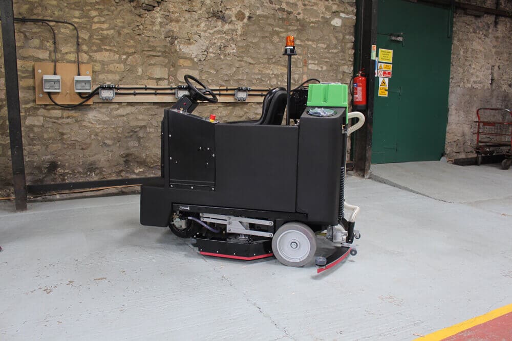 Small Ride On Scrubber Dryer