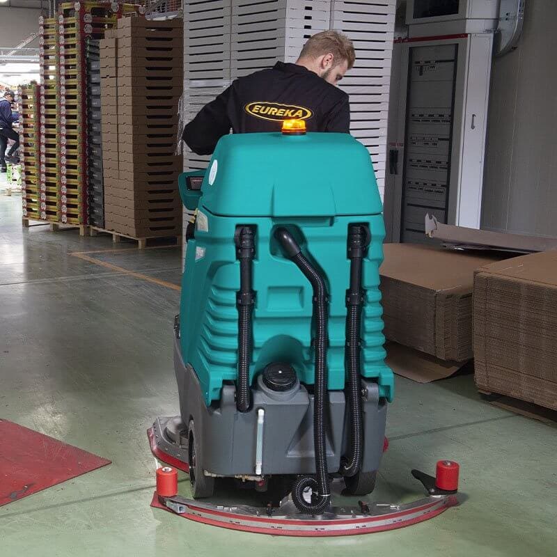Find Out More About Ride On Scrubber Hire