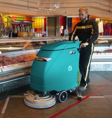 Introducing Our New Compact Walk Behind Scrubber Dryer